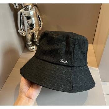 Gucci GG Canvas Bucket hat Black 2024 061907 (XMN-240619037)