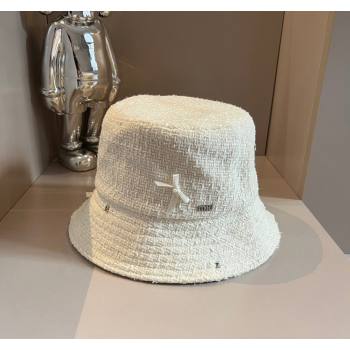 Miu Miu Tweed Bucket hat White 2024 073001 (XMN-240730041)