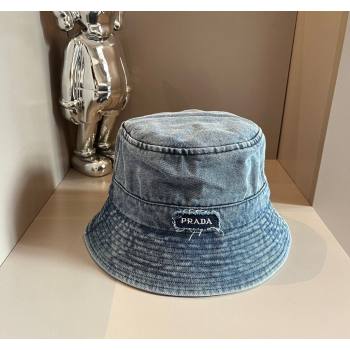 Prada Denim Bucket hat 2024 073001 (XMN-240730042)