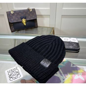 Loewe Knit hat Black 2024 LW082301 (MAO-240823019)