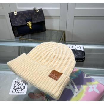 Loewe Knit hat Light Beige 2024 LW082301 (MAO-240823021)