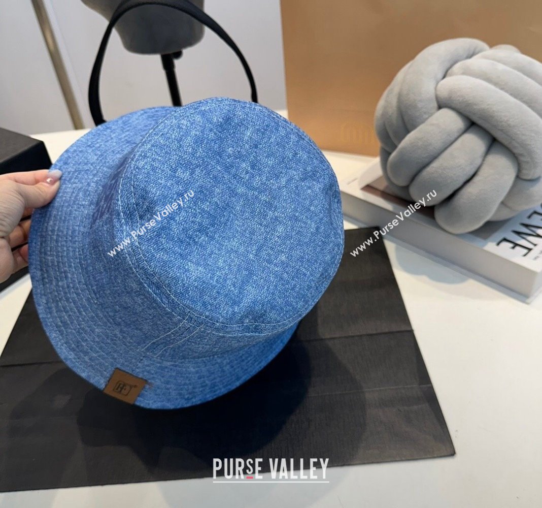 Dior Miss Dior Denim Bucket hat Blue2 2024 0823 (MAO-240823090)