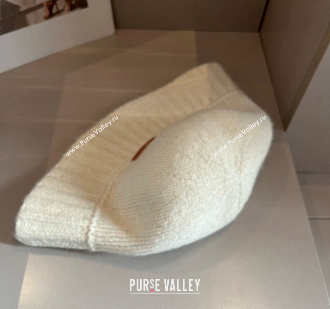 Celine Knit Bucket Hat White 2024 0913 (XMN-240913069)