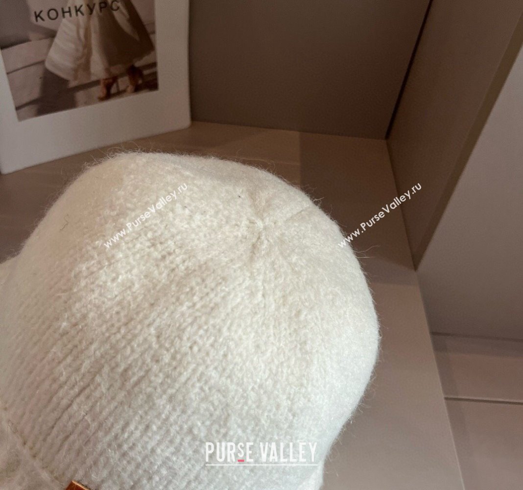 Celine Knit Bucket Hat White 2024 0913 (XMN-240913069)