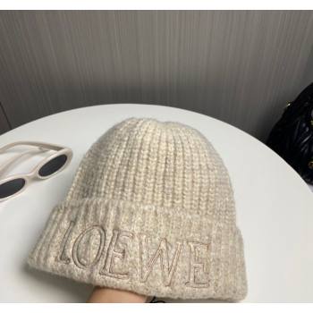 Loewe Knit Hat Pale Beige 2024 0913 (MAO-240913079)