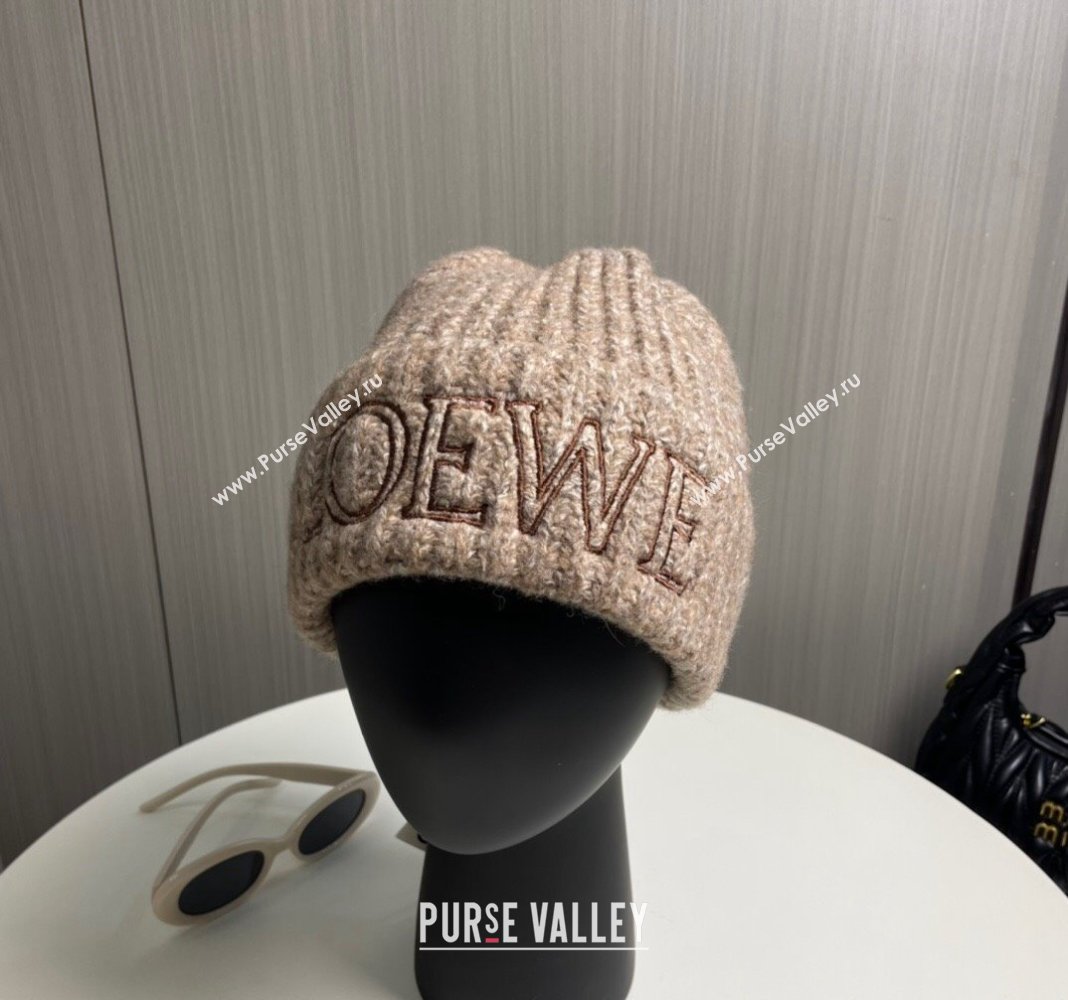 Loewe Knit Hat Grey 2024 0913 (MAO-240913080)