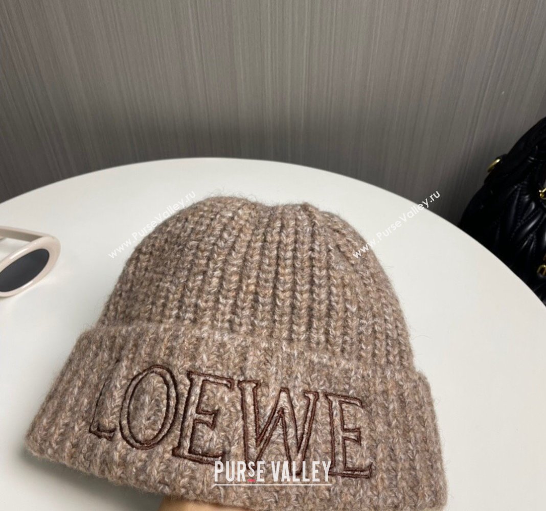 Loewe Knit Hat Grey 2024 0913 (MAO-240913080)