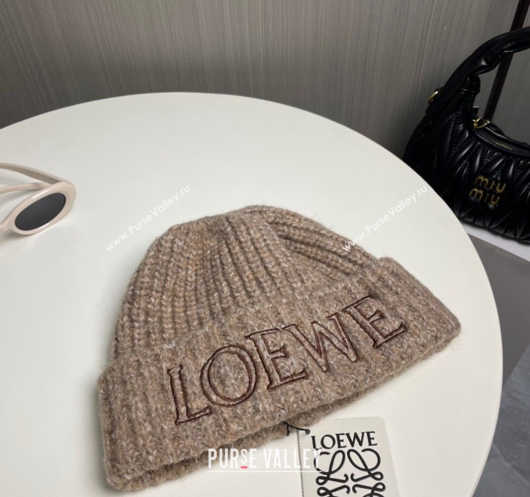 Loewe Knit Hat Grey 2024 0913 (MAO-240913080)