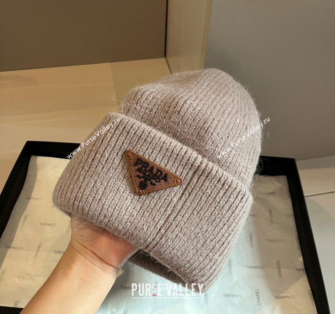 Prada Knit Hat Khaki 2024 1019007 (XMN-241019018)