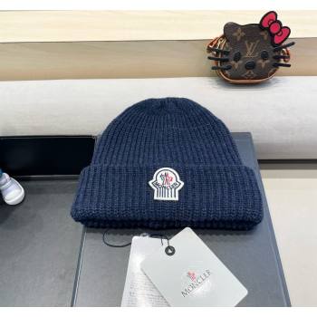 Moncler Knit Hat Blue 2024 1019024 (A-241019078)