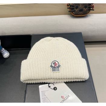 Moncler Knit Hat White 2024 1019024 (A-241019079)