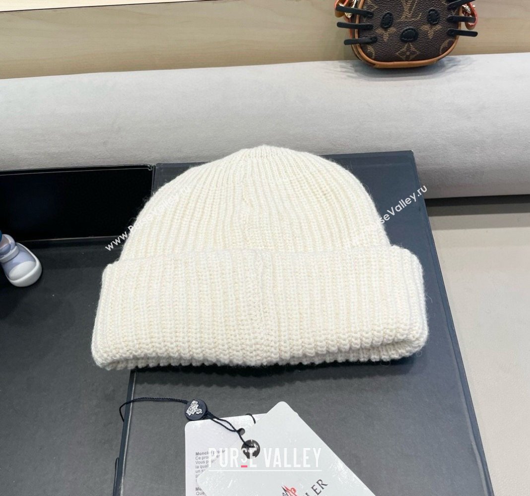 Moncler Knit Hat White 2024 1019024 (A-241019079)