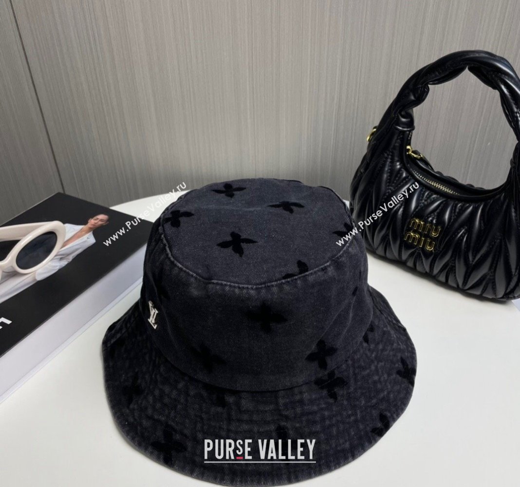 Louis Vuitton Bucket Hat Black 2024 1019026 (A-241019084)