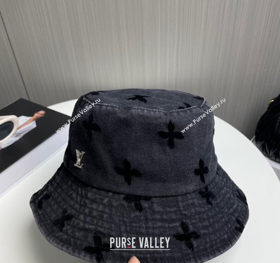 Louis Vuitton Bucket Hat Black 2024 1019026 (A-241019084)