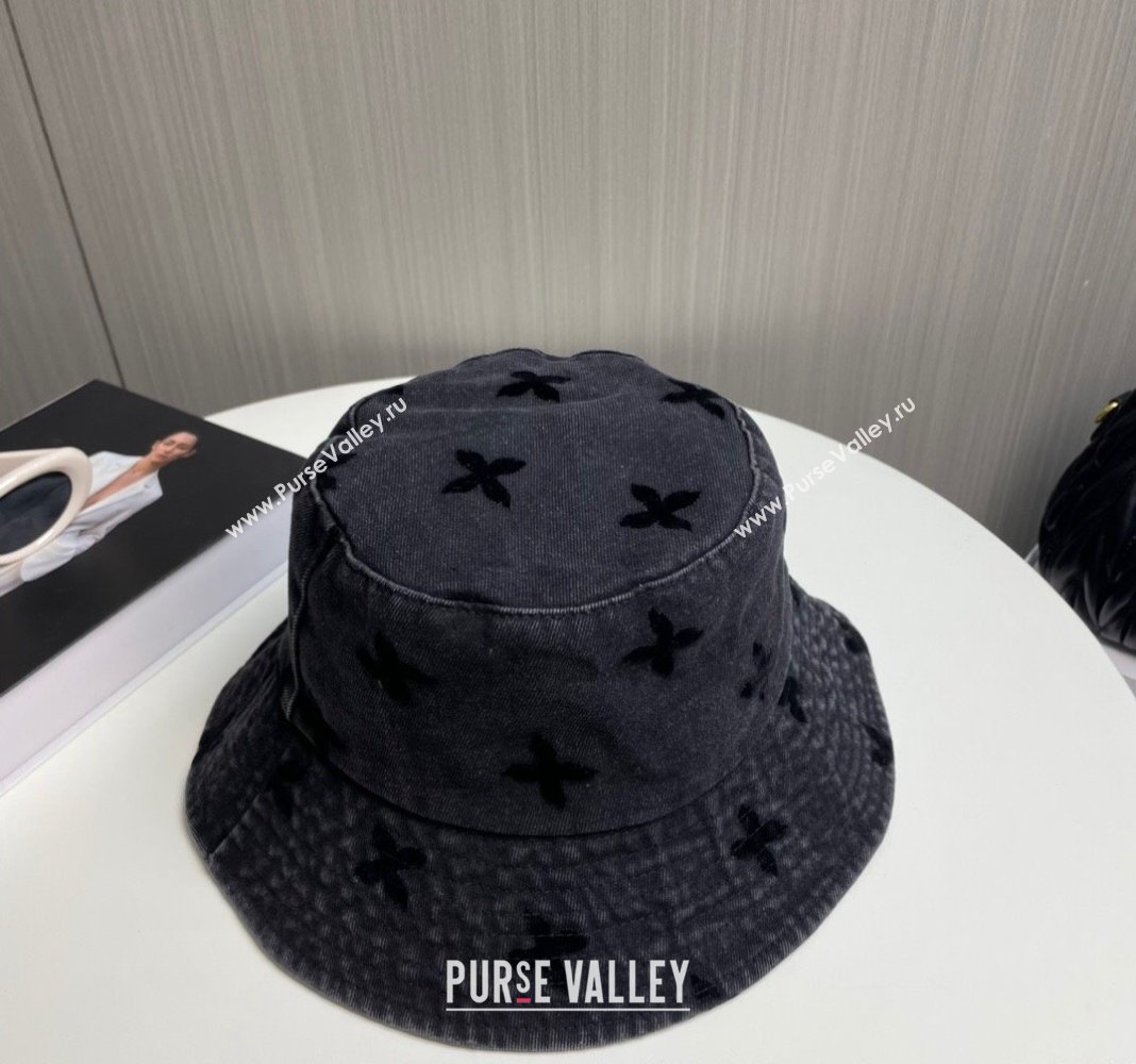 Louis Vuitton Bucket Hat Black 2024 1019026 (A-241019084)