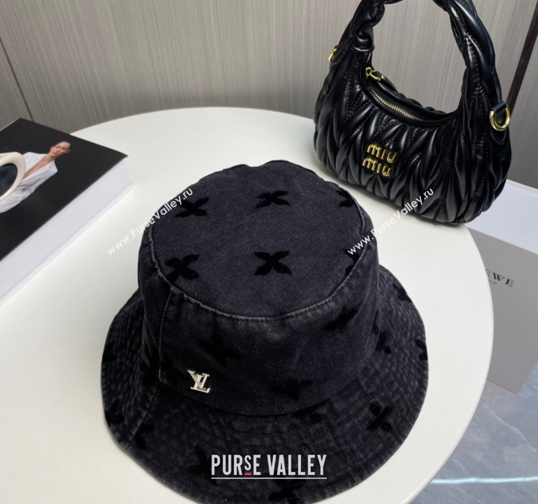 Louis Vuitton Bucket Hat Black 2024 1019026 (A-241019084)