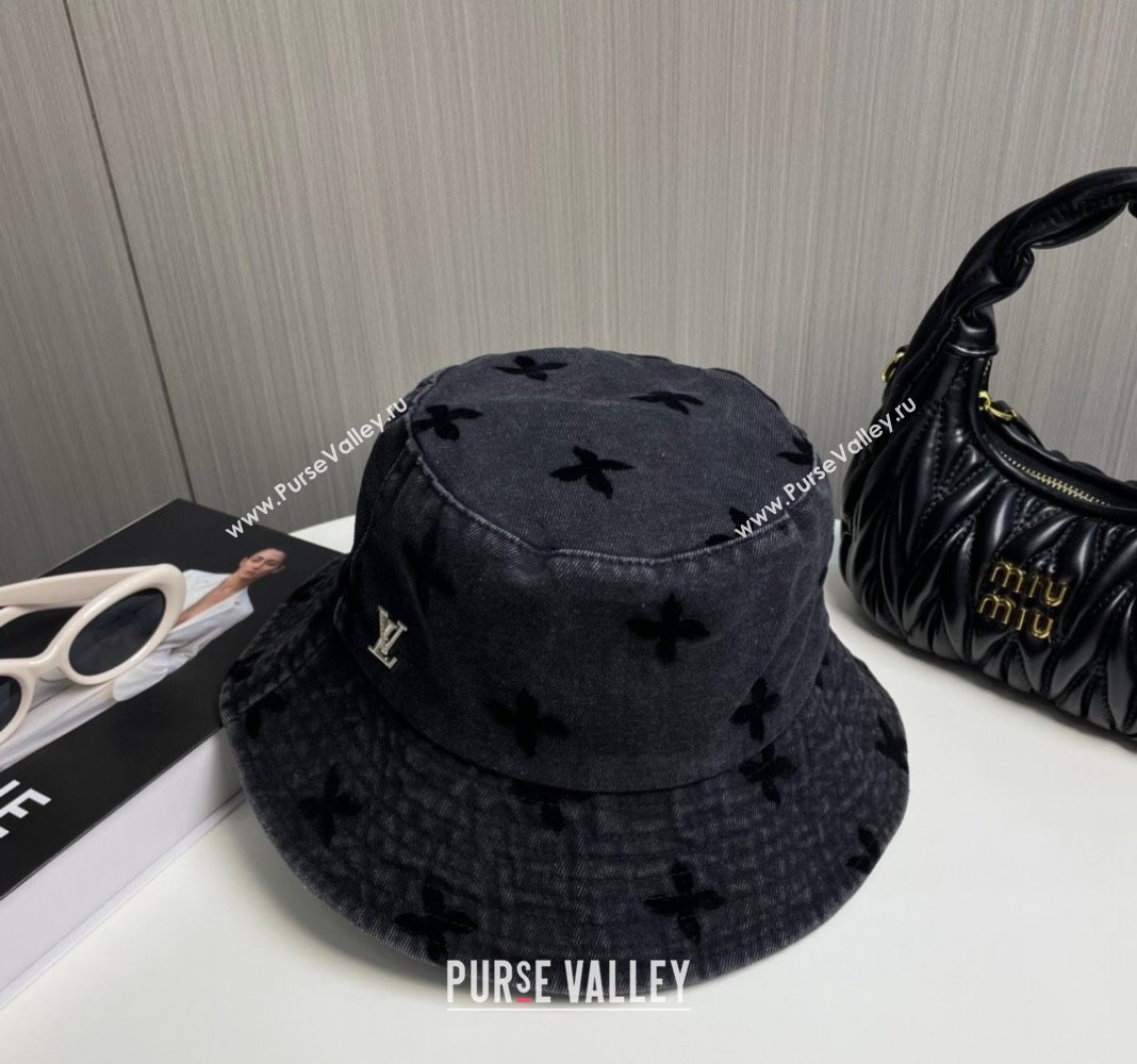 Louis Vuitton Bucket Hat Black 2024 1019026 (A-241019084)