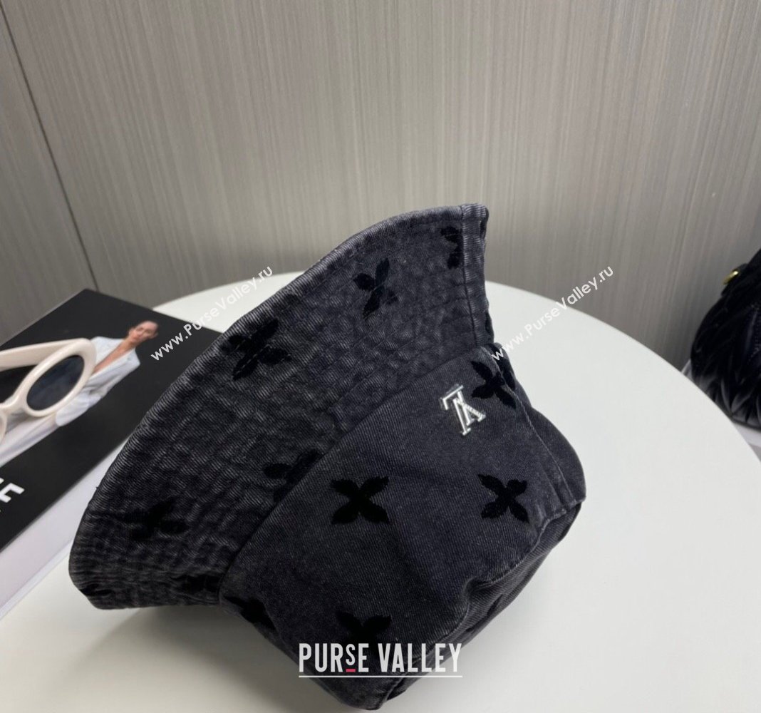 Louis Vuitton Bucket Hat Black 2024 1019026 (A-241019084)