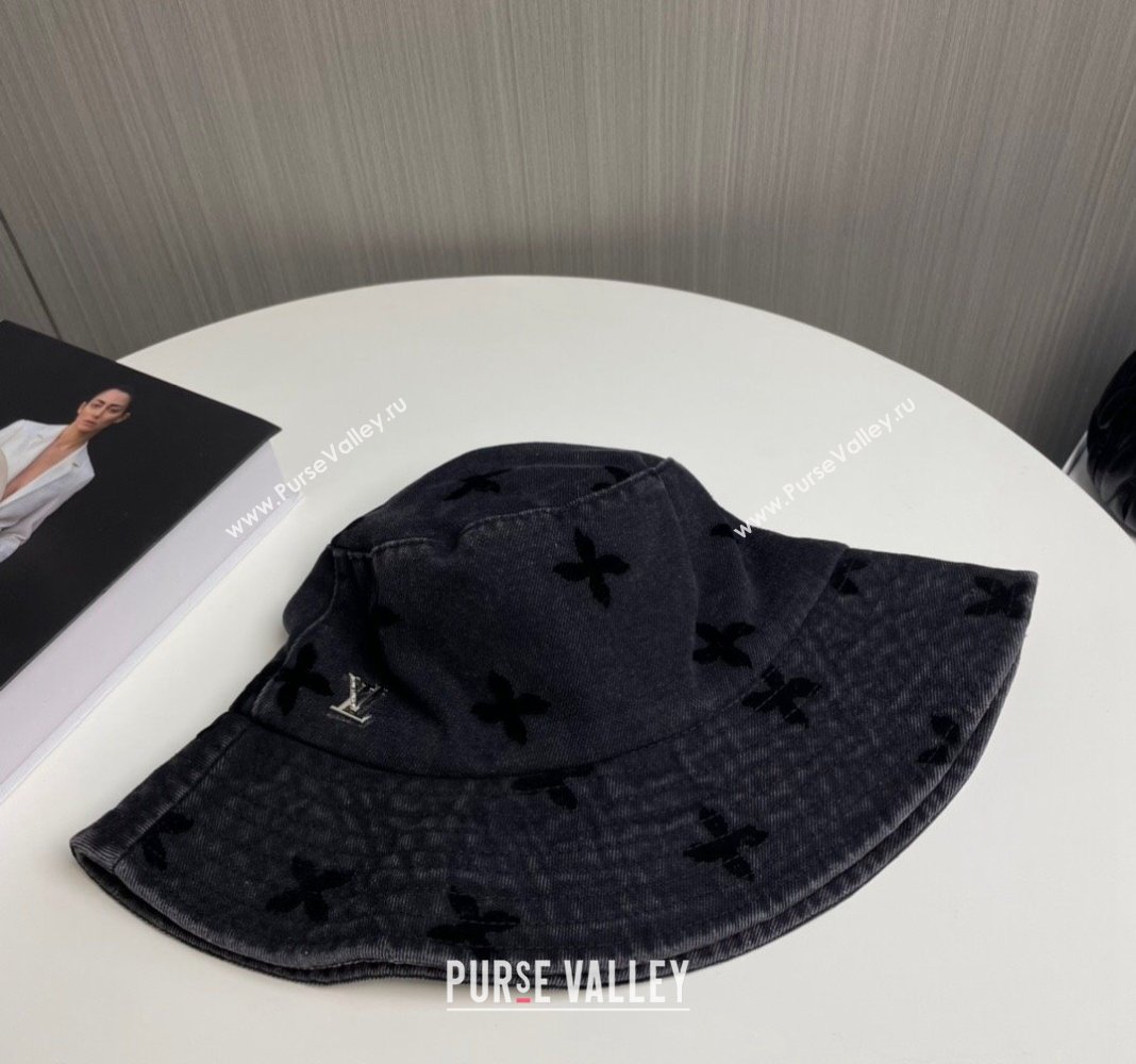 Louis Vuitton Bucket Hat Black 2024 1019026 (A-241019084)