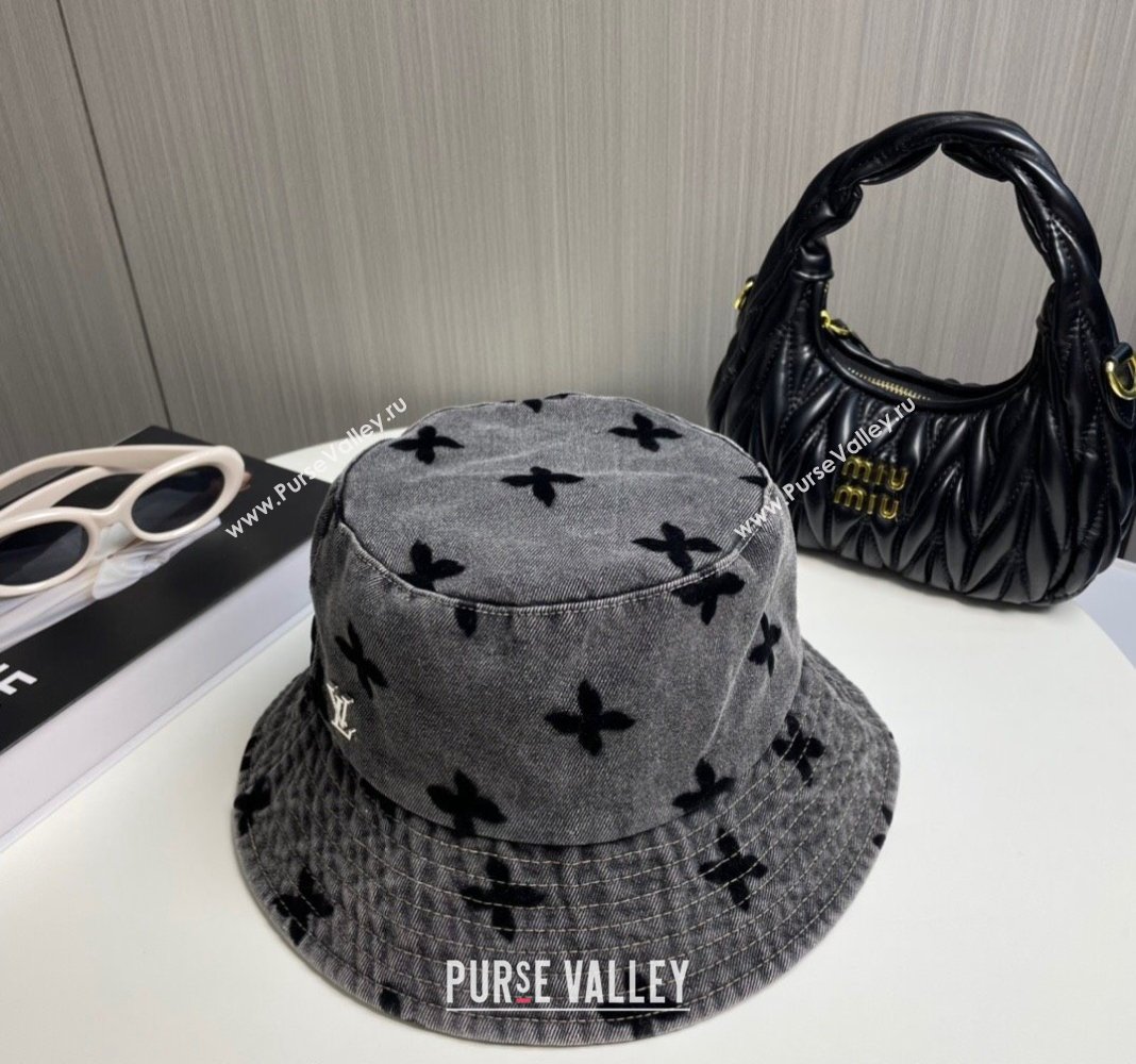 Louis Vuitton Bucket Hat Grey 2024 1019026 (A-241019085)