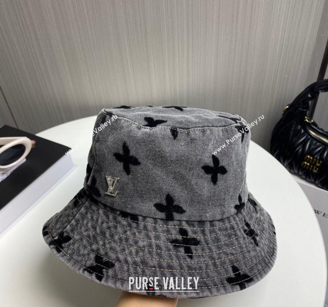 Louis Vuitton Bucket Hat Grey 2024 1019026 (A-241019085)