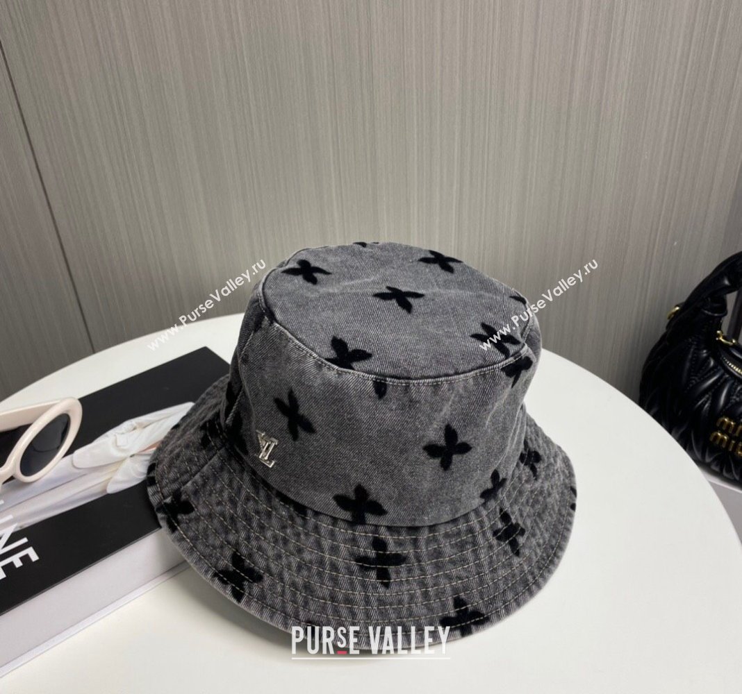 Louis Vuitton Bucket Hat Grey 2024 1019026 (A-241019085)