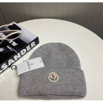 Moncler Knit Hat Grey 2024 1129 (A-241129003)