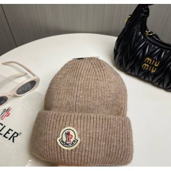 Moncler Knit Hat Beige 2024 1129 (A-241129004)