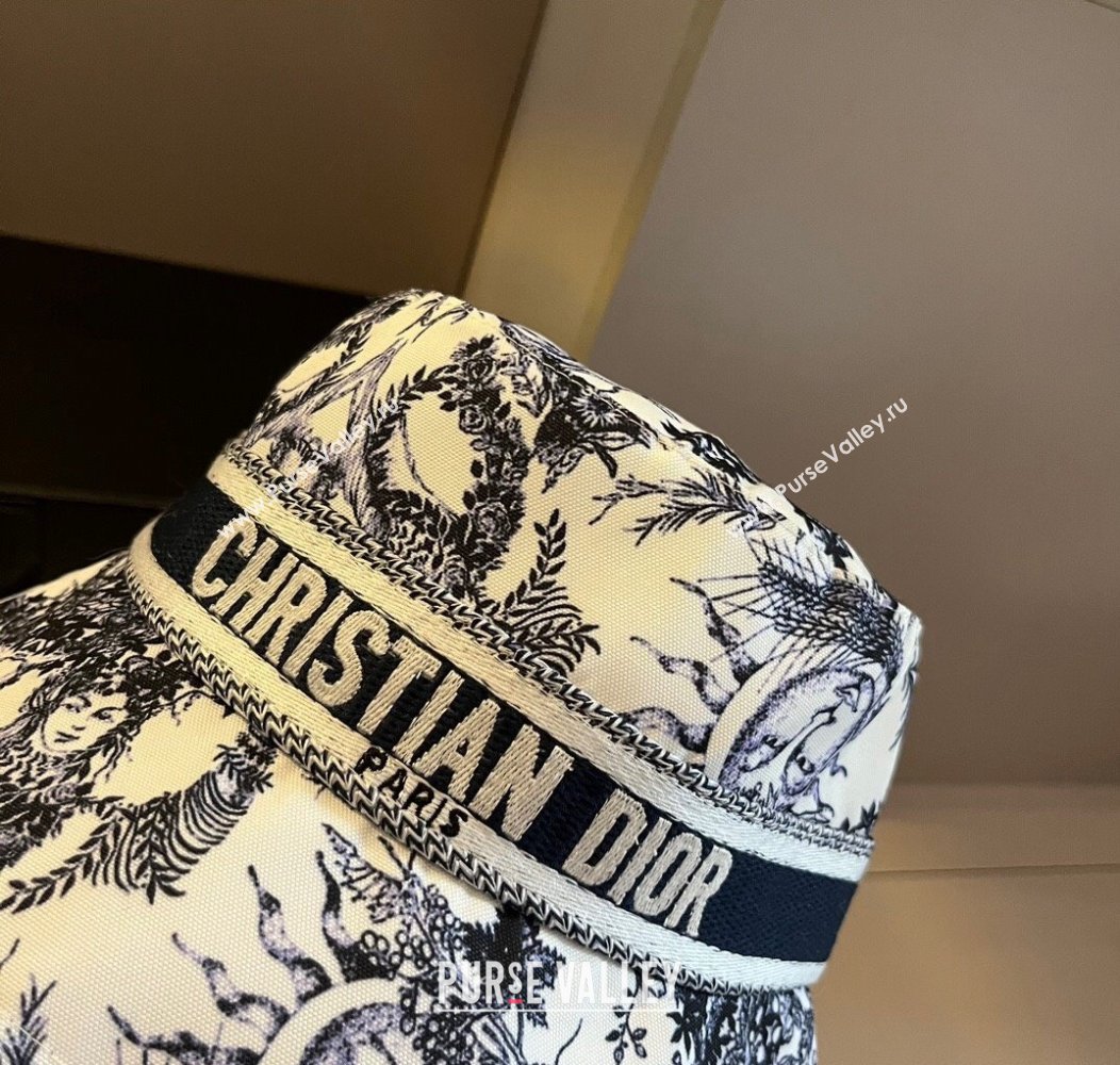 Dior Printed Bucket Hat White 2024 1128 (XMN-241128089)