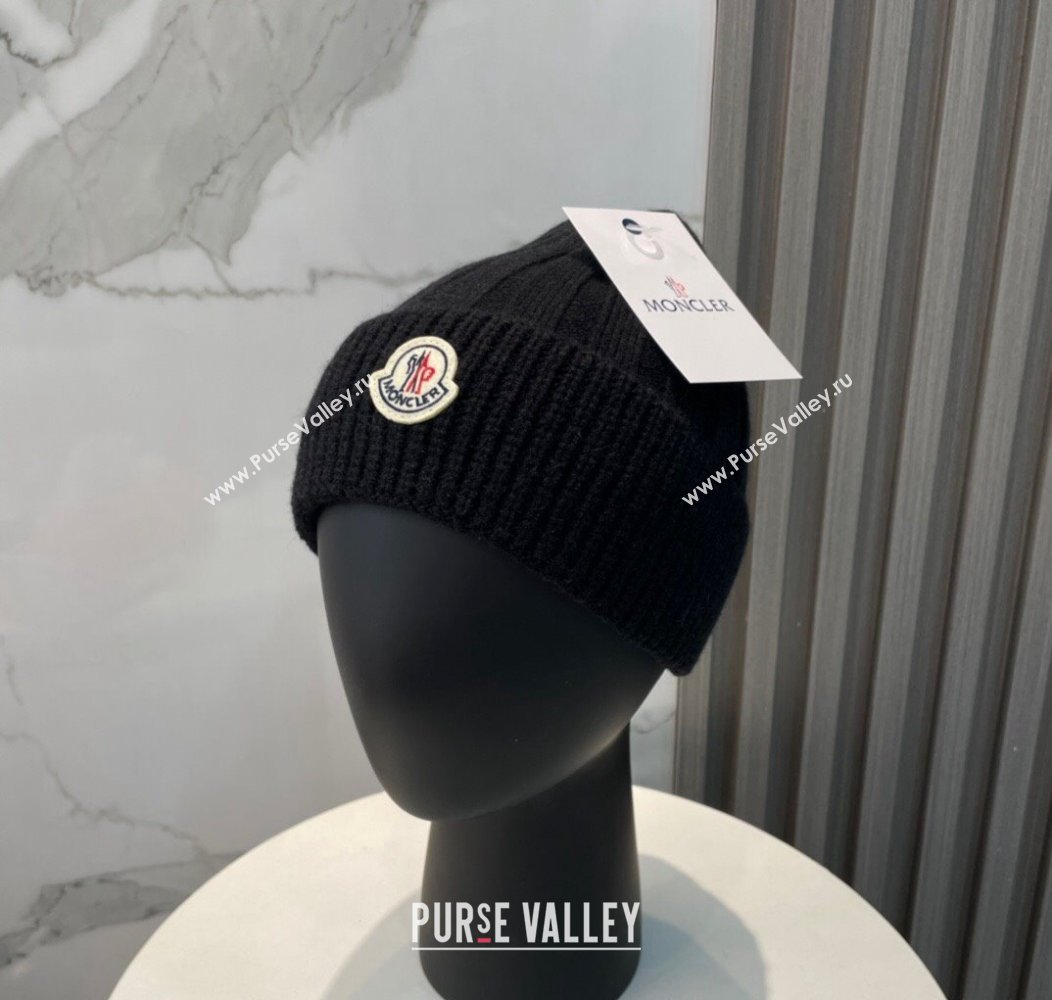 Moncler Knit Hat Black 2024 112801 (MAO-241128131)