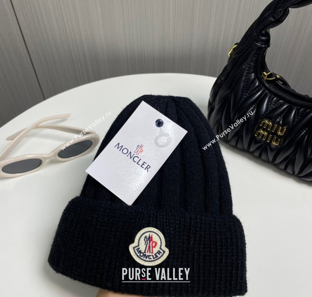 Moncler Knit Hat Black 2024 112801 (MAO-241128131)