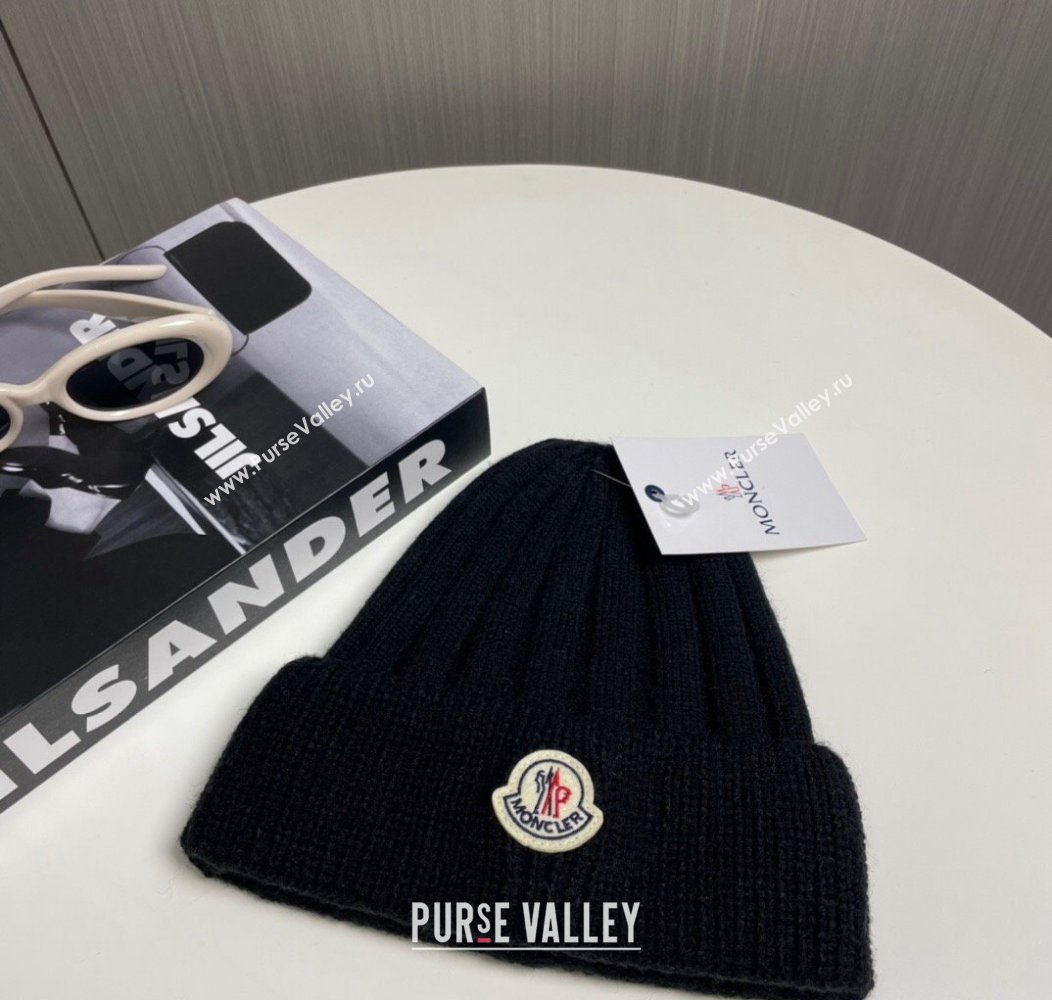 Moncler Knit Hat Black 2024 112801 (MAO-241128131)