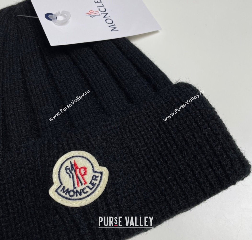 Moncler Knit Hat Black 2024 112801 (MAO-241128131)