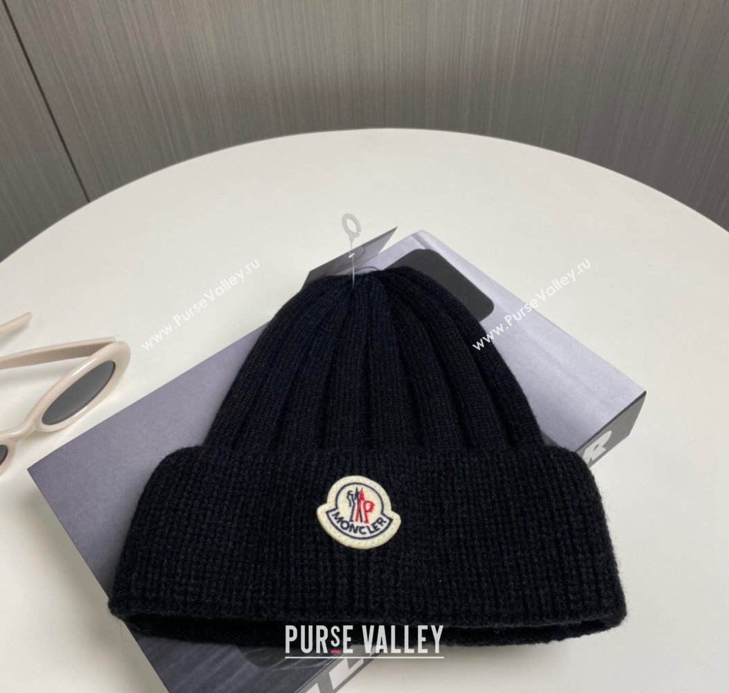 Moncler Knit Hat Black 2024 112801 (MAO-241128131)