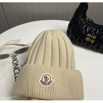 Moncler Knit Hat Beige 2024 112801 (MAO-241128133)