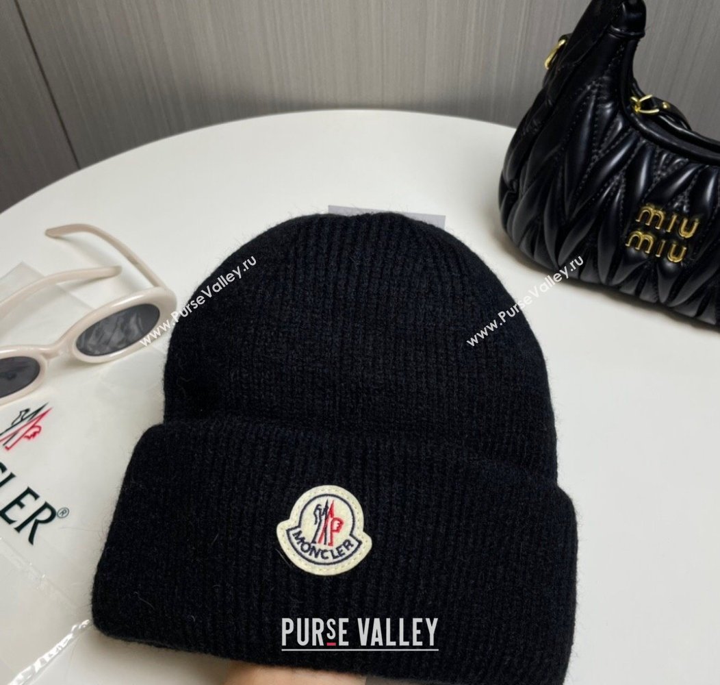 Moncler Knit Hat Black 2024 1129 (A-241129001)