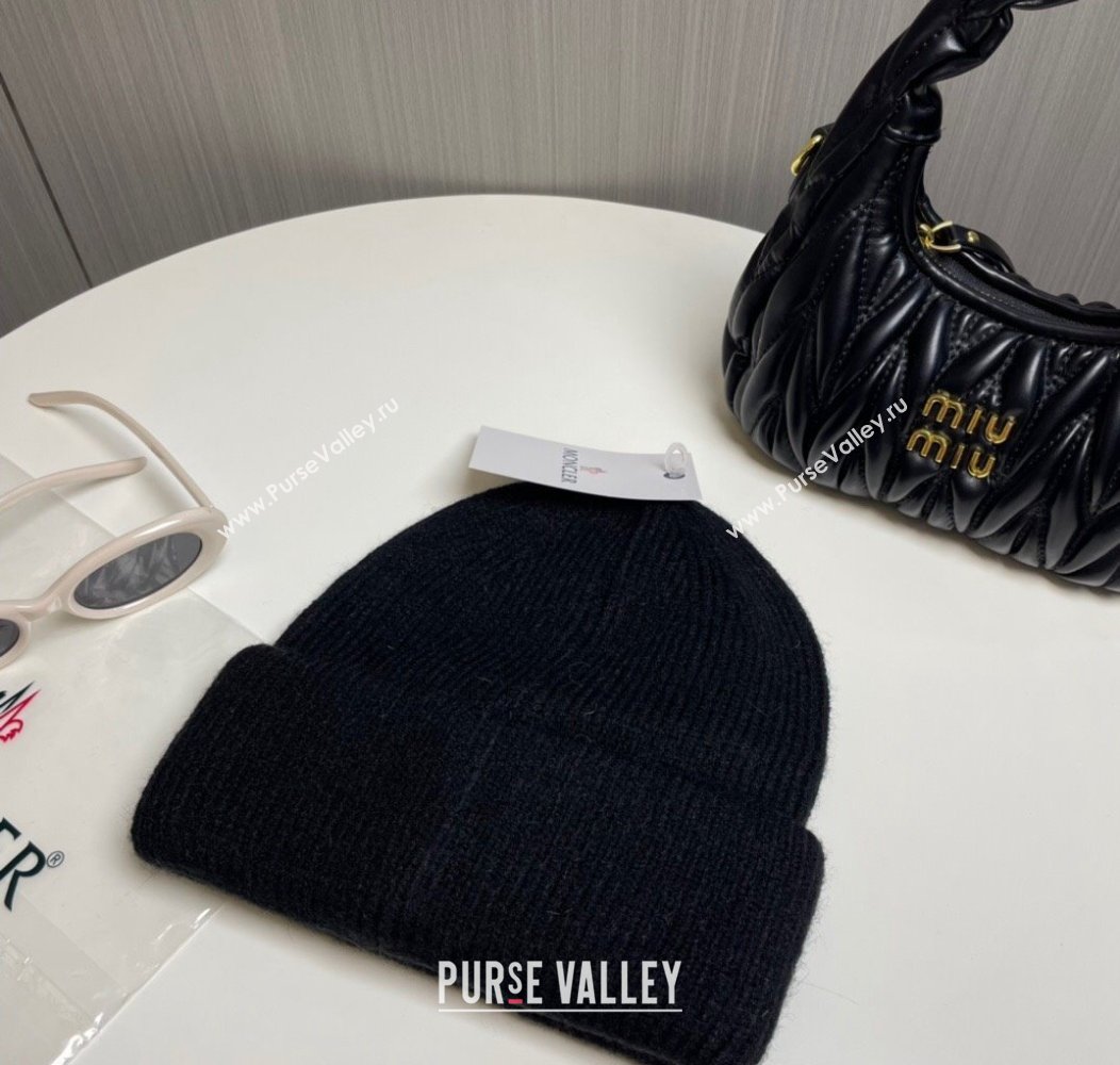 Moncler Knit Hat Black 2024 1129 (A-241129001)