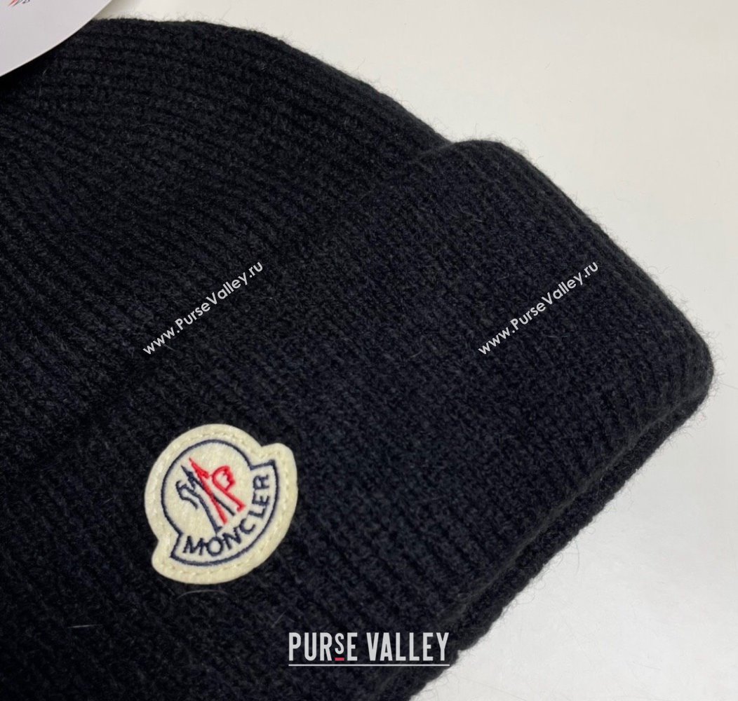 Moncler Knit Hat Black 2024 1129 (A-241129001)