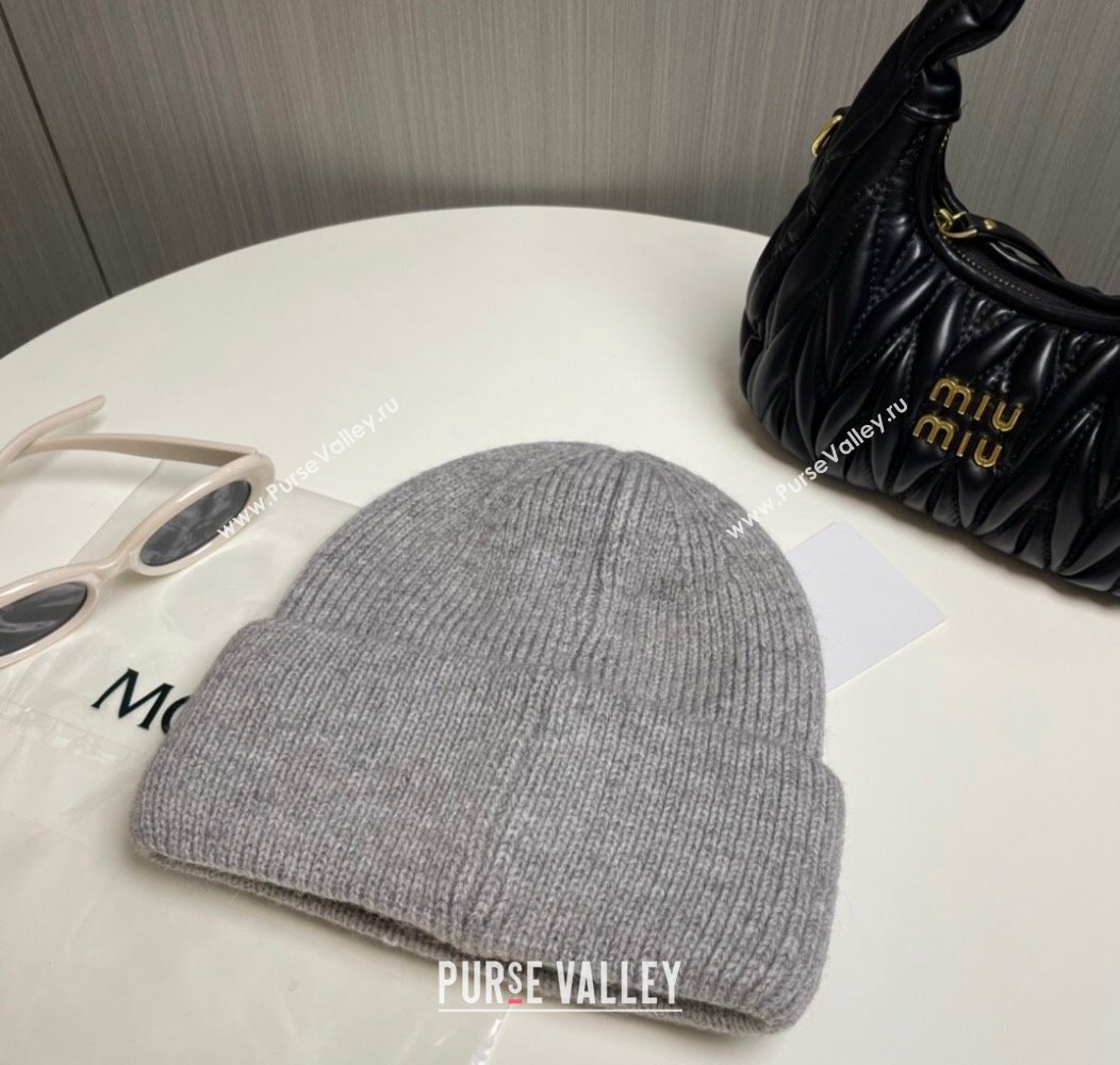 Moncler Knit Hat Grey 2024 1129 (A-241129003)