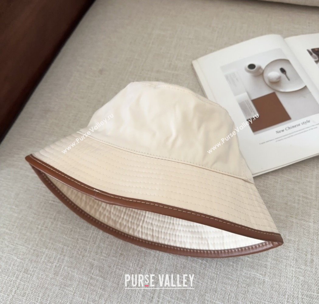 Prada Nylon Bucket Hat White 2025 0115 (MAO-250115009)
