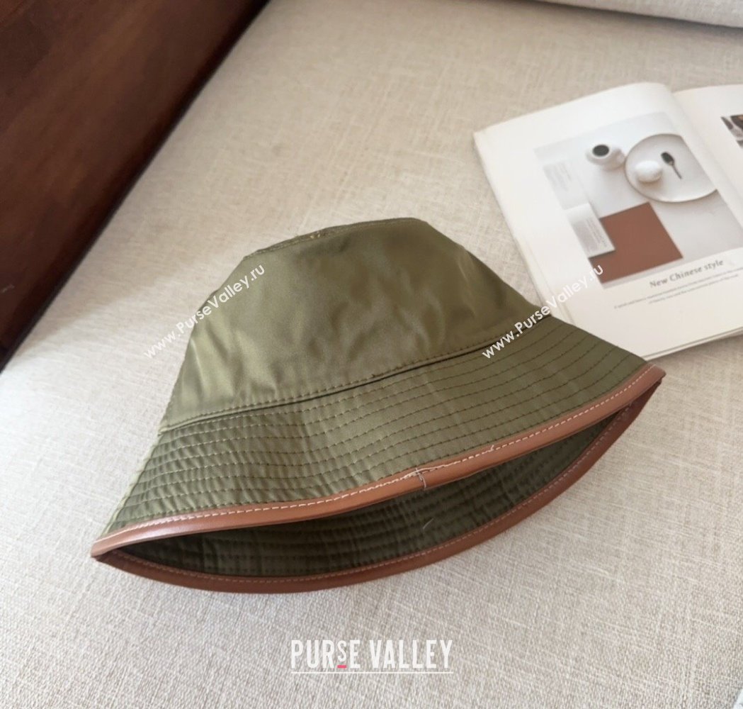 Prada Nylon Bucket Hat Green 2025 0115 (MAO-250115010)