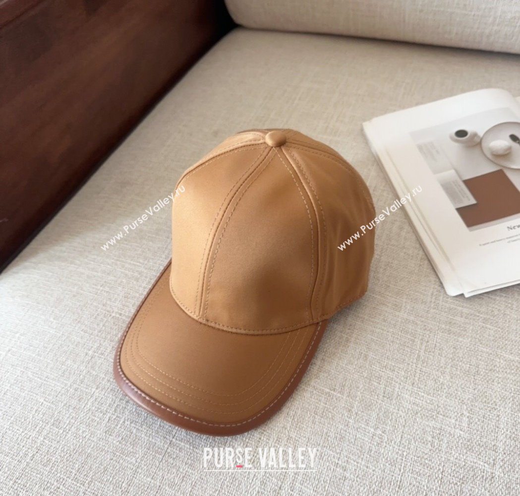 Prada Nylon Baseball Hat Brown 2025 0115 (MAO-250115013)