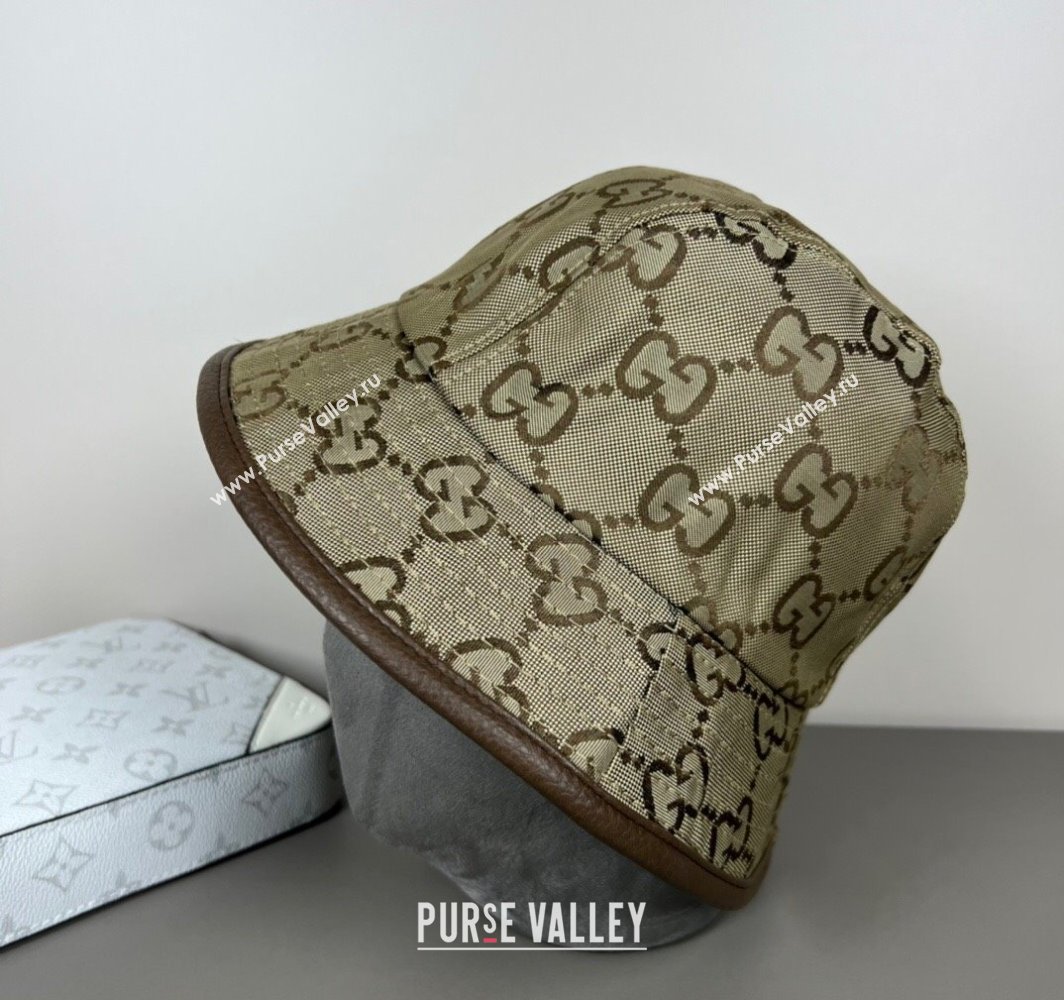 Gucci GG Canvas Bucket Hat Beige 2025 0317 (SHI-250317131)