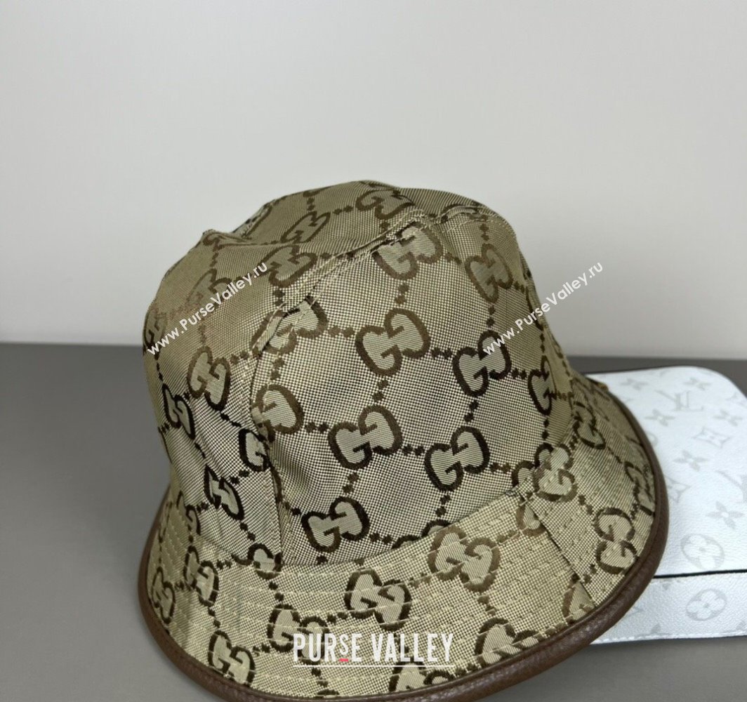 Gucci GG Canvas Bucket Hat Beige 2025 0317 (SHI-250317131)
