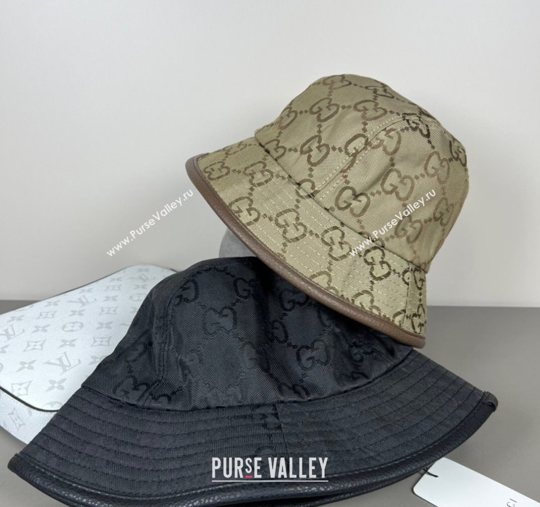 Gucci GG Canvas Bucket Hat Beige 2025 0317 (SHI-250317131)