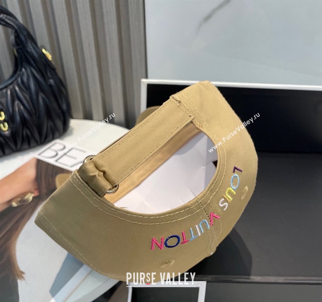 Louis Vuitton LV x TM Canvas Baseball Hat Beige 2025 (SHI-250317122)