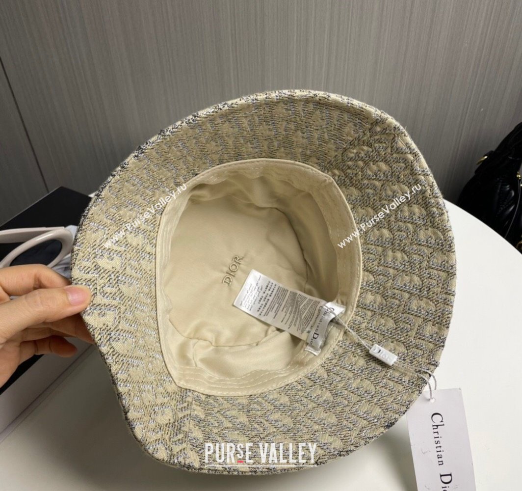 Dior Oblique Bucket Hat Beige 2025 0317 (SHI-250317136)