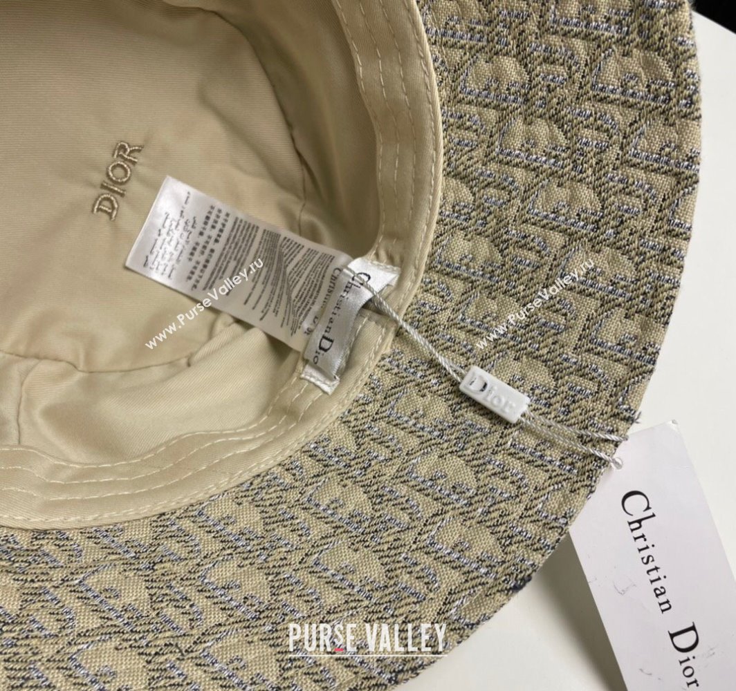 Dior Oblique Bucket Hat Beige 2025 0317 (SHI-250317136)
