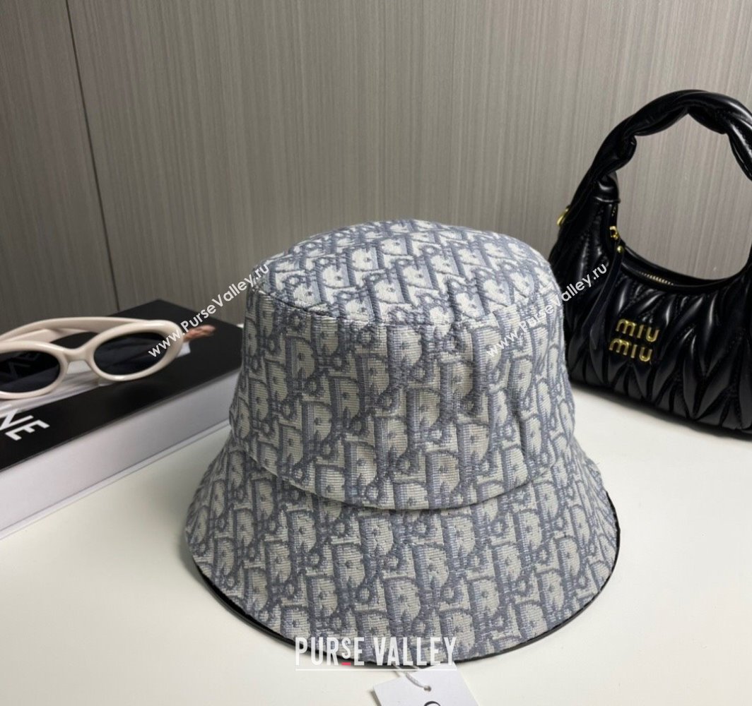 Dior Oblique Bucket Hat Grey 2025 0317 (SHI-250317137)