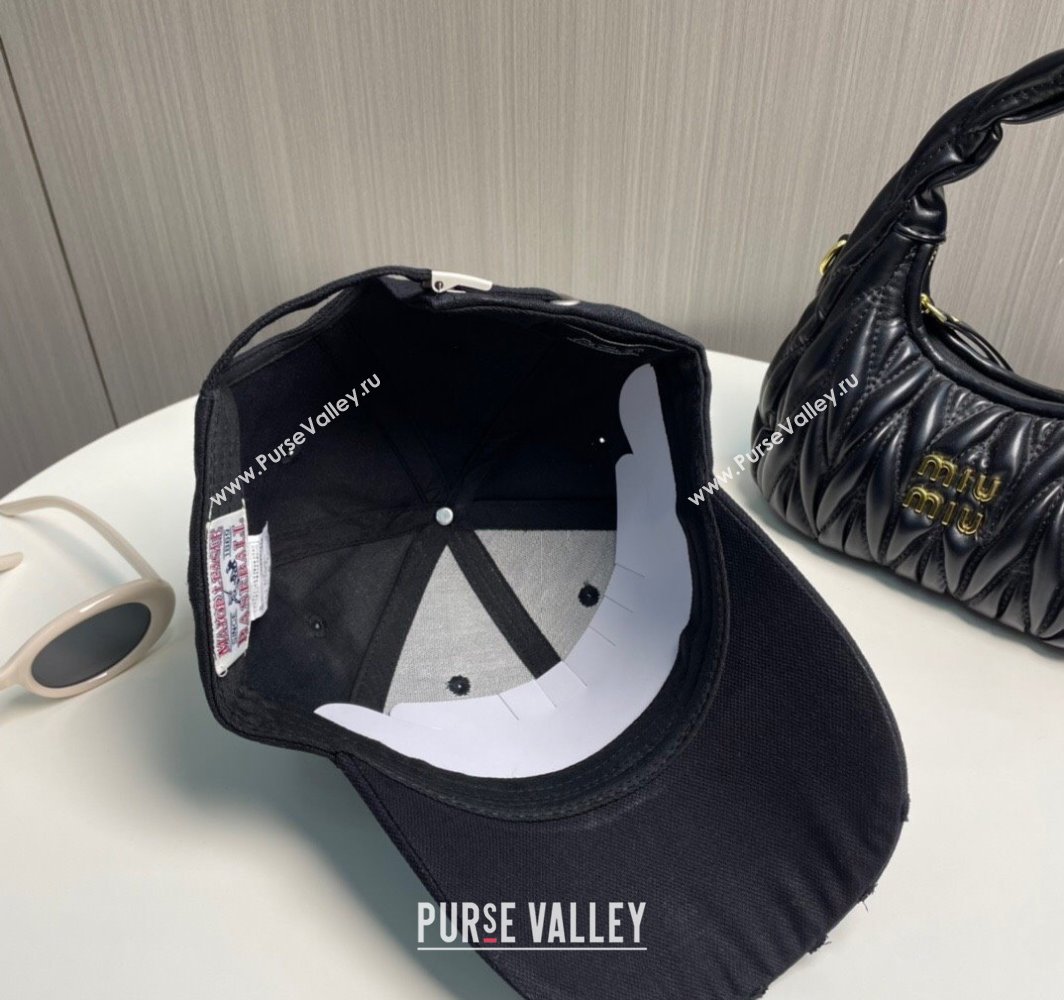 New York NY Canvas Baseball Hat Black 2025 0317 (MAO-250317116)